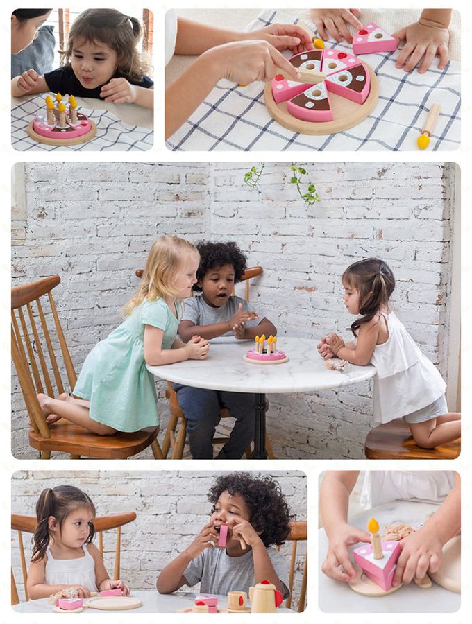 泰國 Plantoys - 小主廚-生日蛋糕組