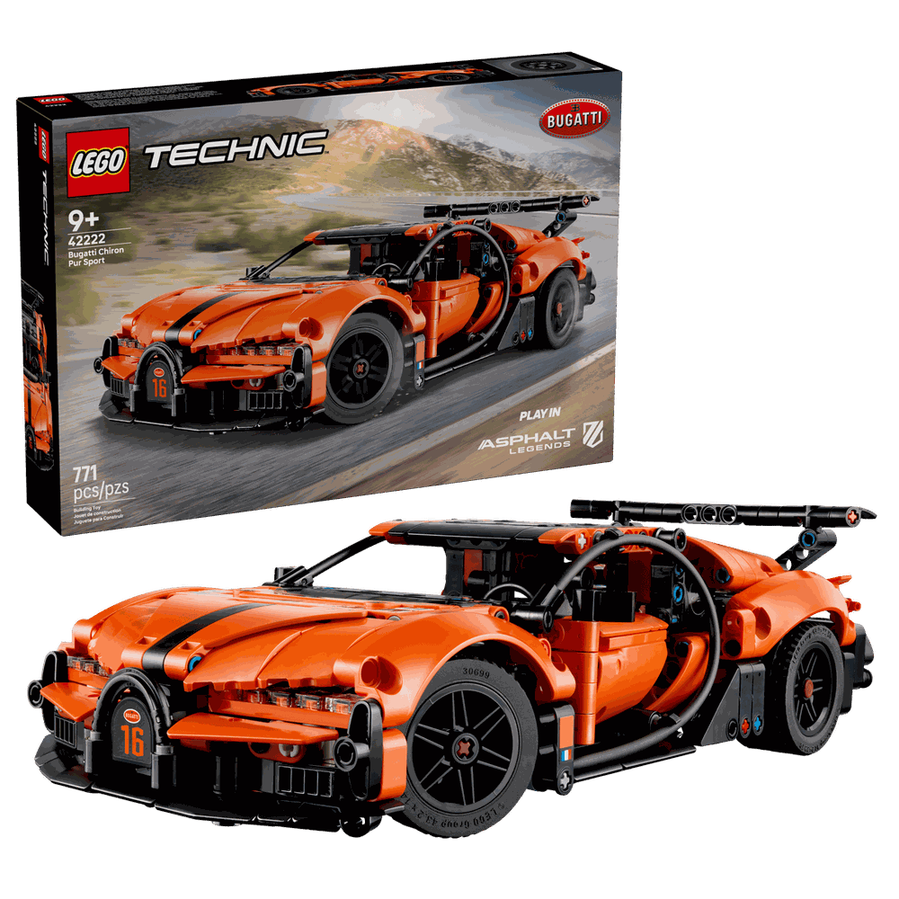 LEGO 42222 Bugatti Chiron Pur Sport 極致超跑 Hypercar
