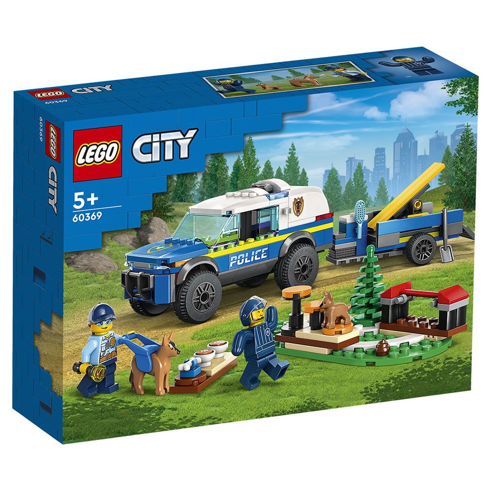 樂高積木 LEGO《 LT60369 》City 城市系列 - 移動式警犬訓練