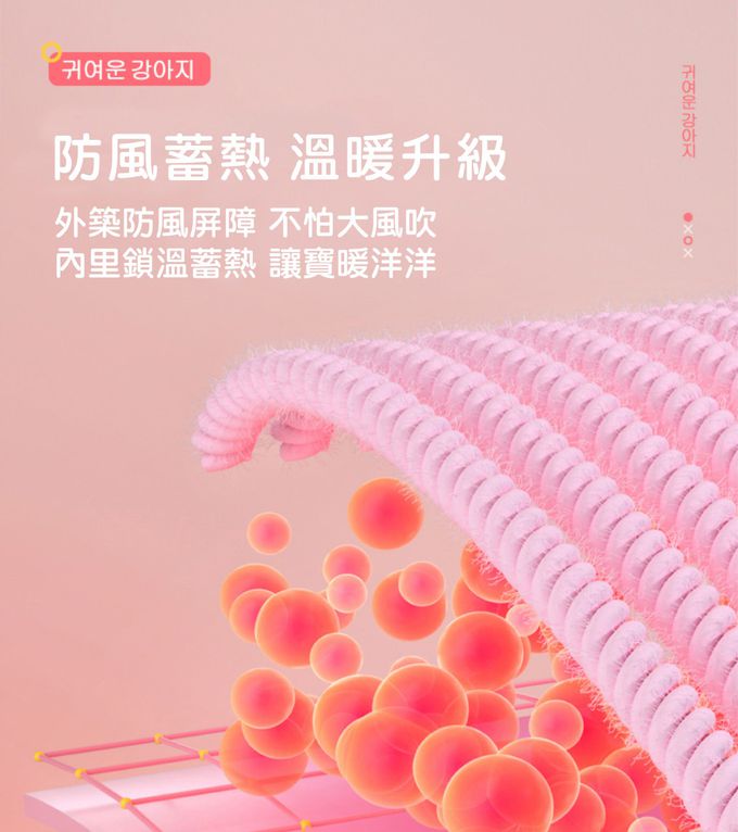 韓國lemonkid - 卡通針織圍脖 (咖啡小熊)