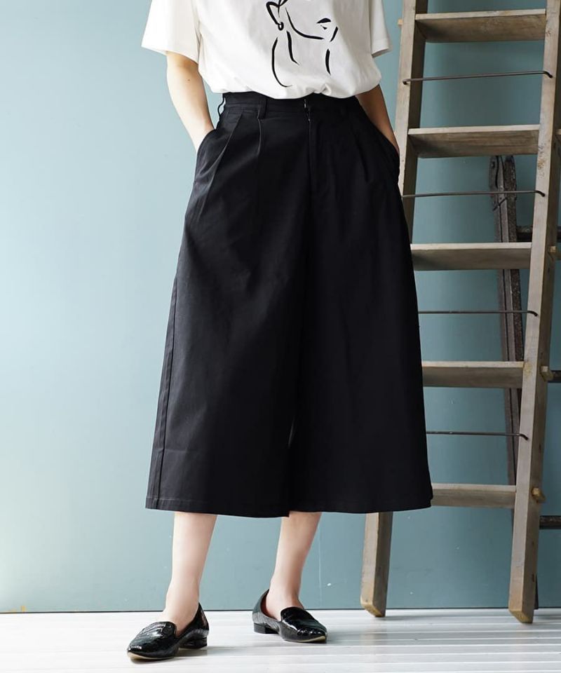 日本 zootie - 好好穿 顯瘦修身寬褲-海軍藍