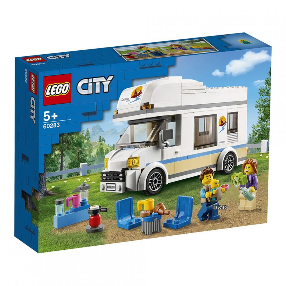 樂高 LEGO - 樂高積木 LEGO《 LT60283 》City 城市系列 - 假期露營車-190pcs