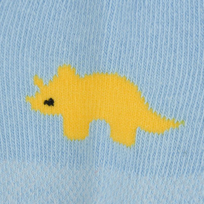 akachan honpo - 踝襪3雙組-恐龍-藍色