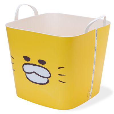 日本stacksto - 日本 Stacksto X 野貓軍團 聯名收納籃-(大臉) (33.5*33.5*34.6cm)
