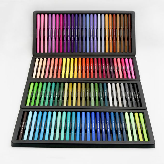 kaco - ARTIST 藝彩100色雙頭柔繪筆