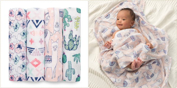 新花色登場！美國 Aden + Anais 包巾 / 被毯 / 圍兜