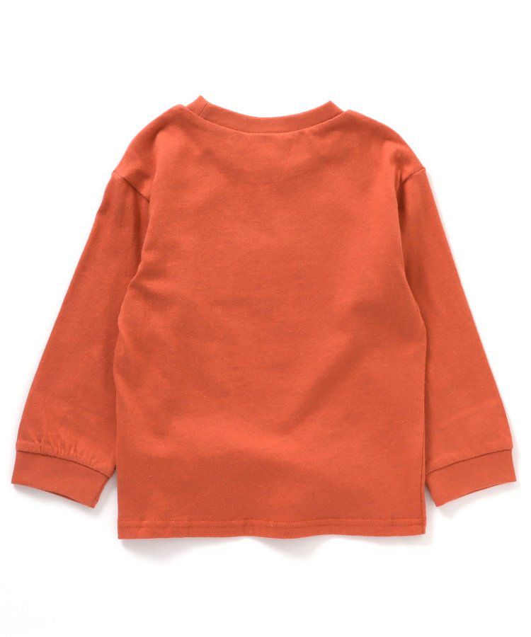 日本 BREEZE - 百搭舒適圓領薄長袖上衣-GO OUT-摩卡