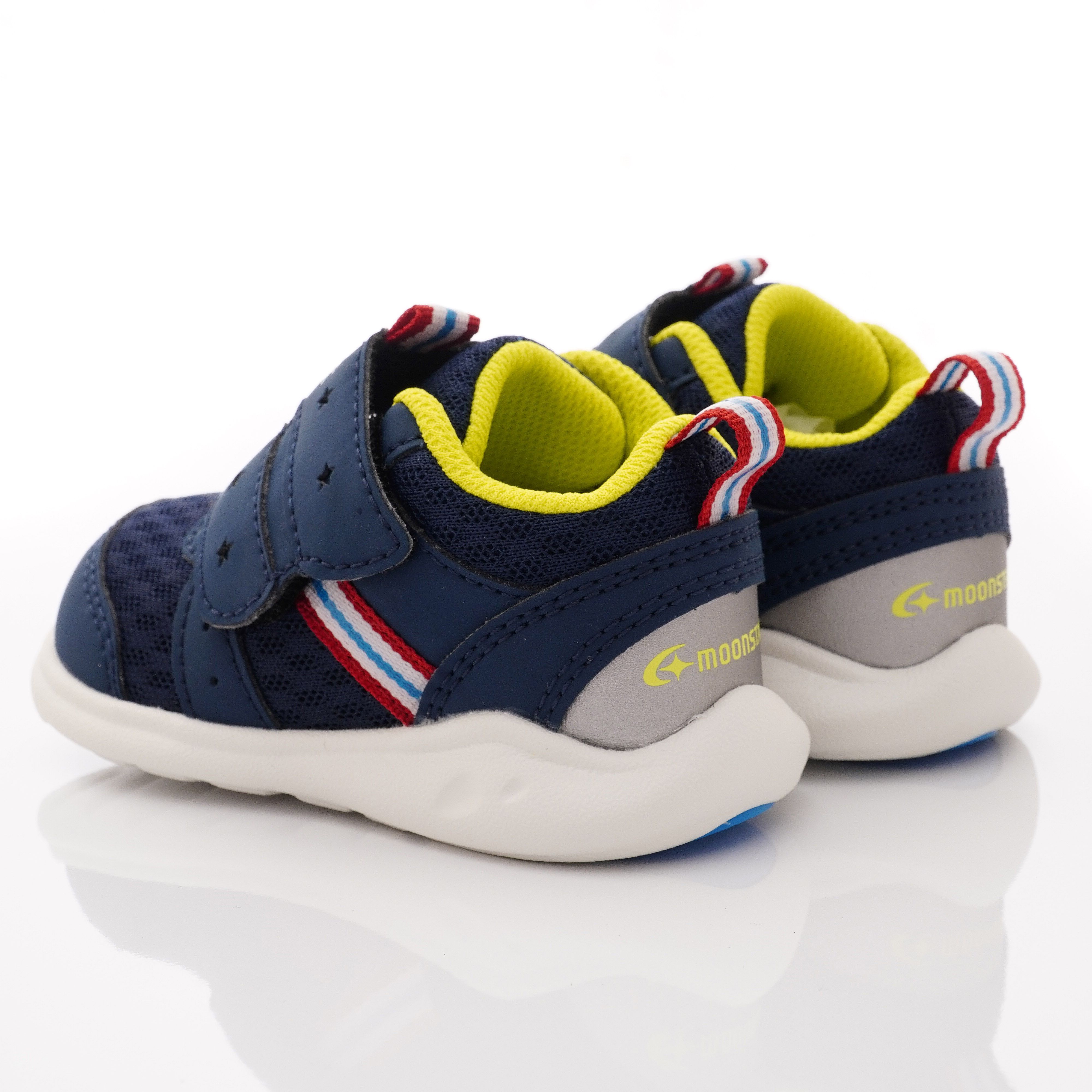Moonstar日本月星 - 玩耍速乾可機洗學步鞋款(寶寶段)-藍