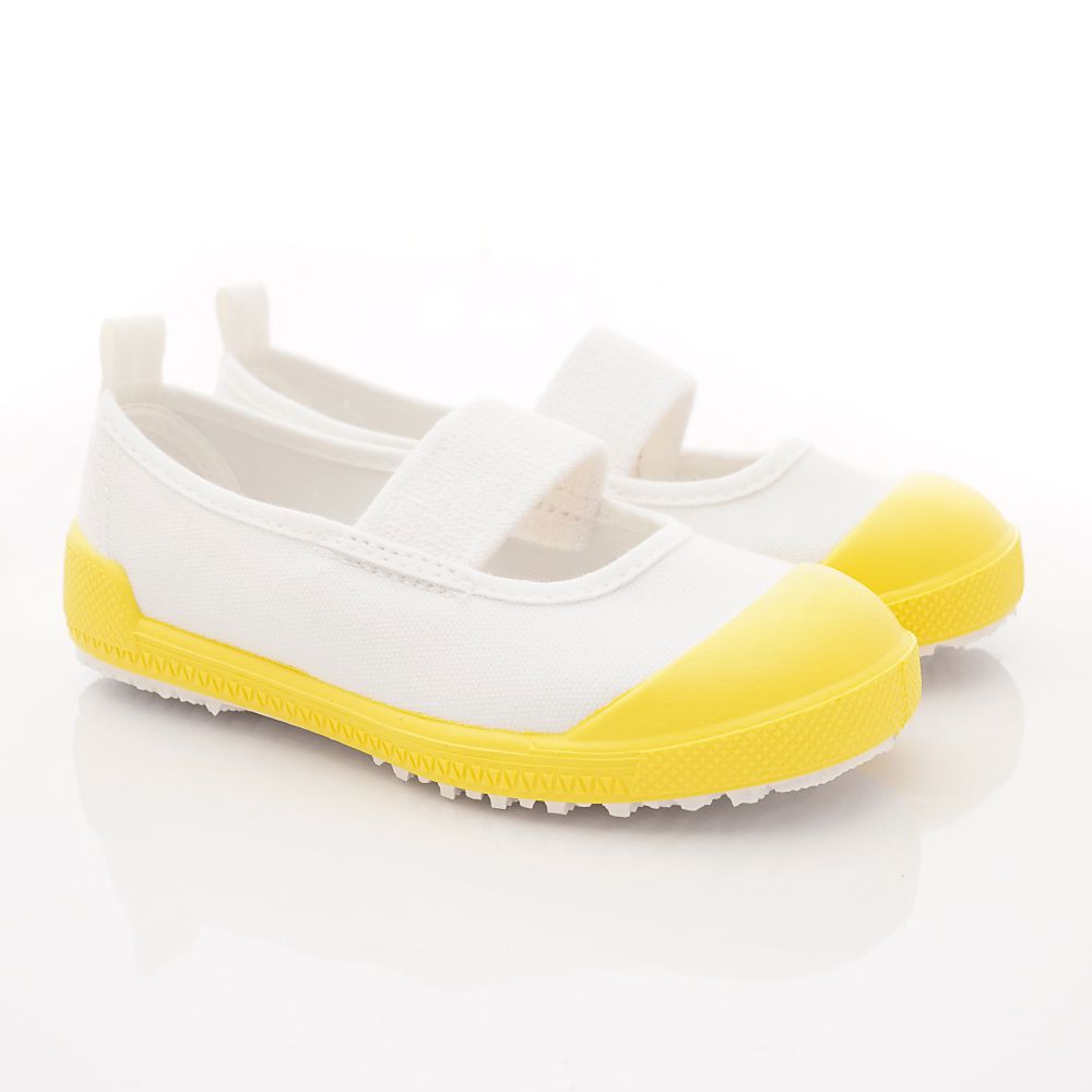 Moonstar日本月星 - 機能童鞋-日本製鐵氟龍幼兒園室內鞋(中小童段)-黃