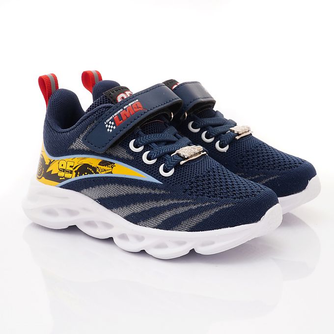 DISNEY童鞋 麥坤飛織超輕運動鞋-223012藍(中小童段)-運動鞋-藍