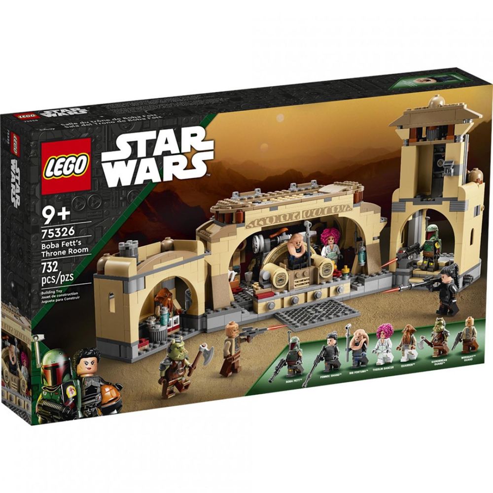 樂高積木LEGO《 LT75326 》STAR WARS™ 星際大戰系列 - Boba Fett's Throne Room-732pcs