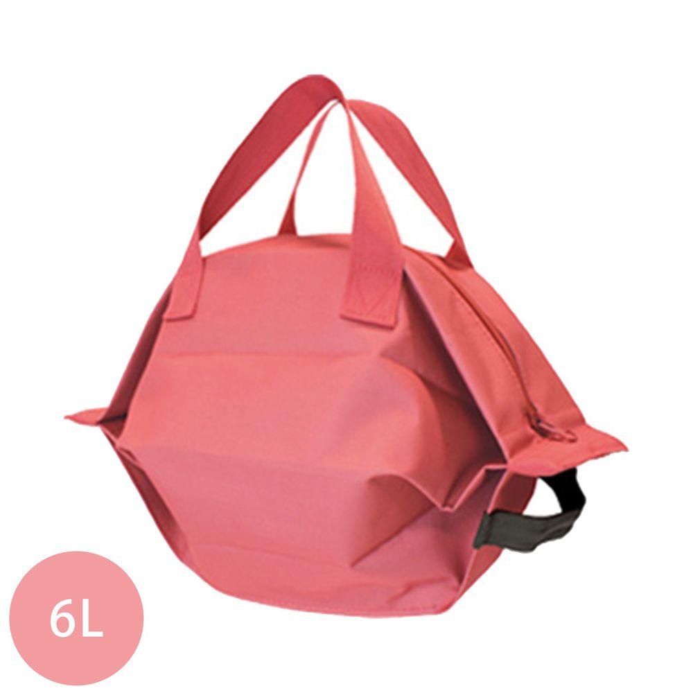 日本 MARNA - Shupatto 秒收簡易保冷購物袋-玫瑰粉 (S(27x20cm))-耐重3kg / 6L
