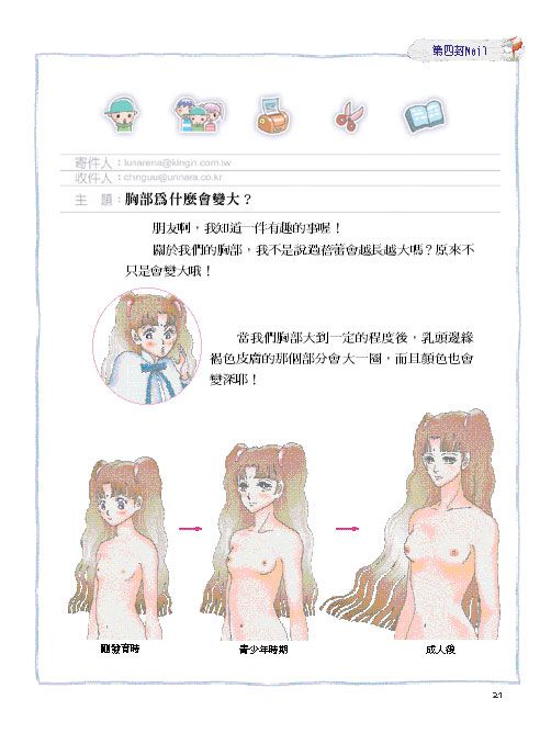 小女生身體的秘密