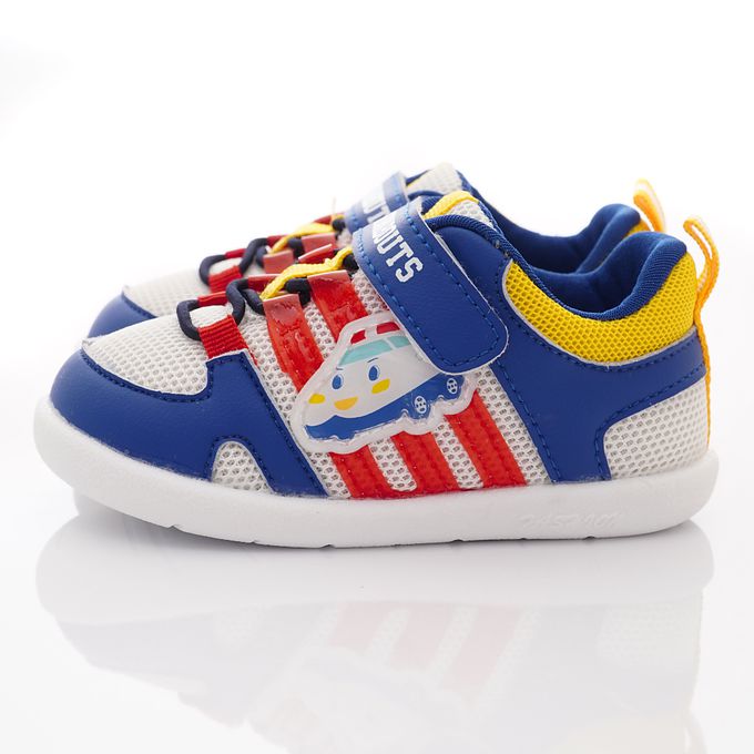 交通工具寶寶學步款(小童段)-學步鞋-灰藍