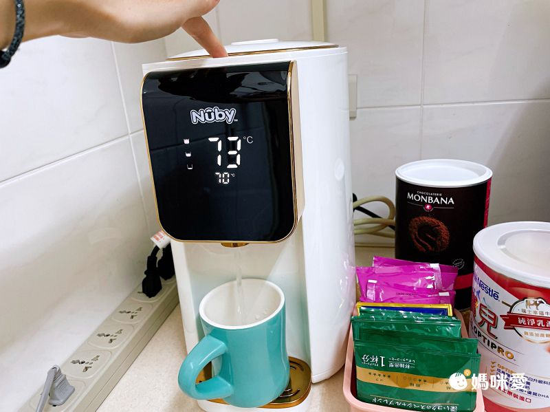 Nuby - 智能七段定溫調乳器-海軍藍