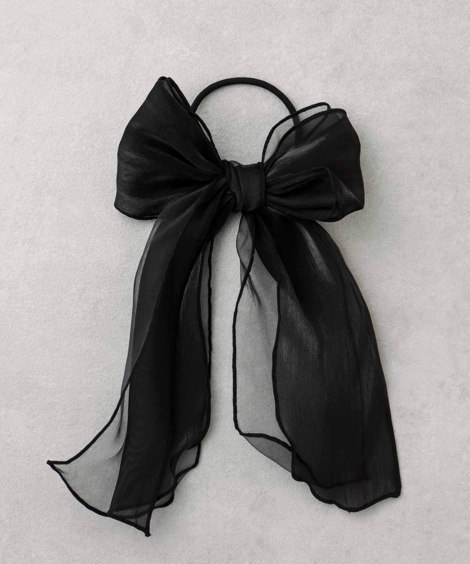 日本 Lattice - 仙女絲帶大蝴蝶結髮圈-象牙