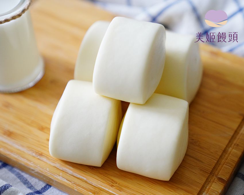 美姬饅頭 - 美姬嚴選百分百鮮乳饅頭 (6入)-50g/顆