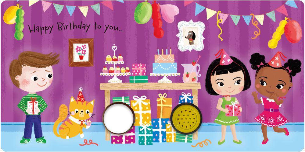 按按有聲音樂書：Happy birthday to you 生日快樂