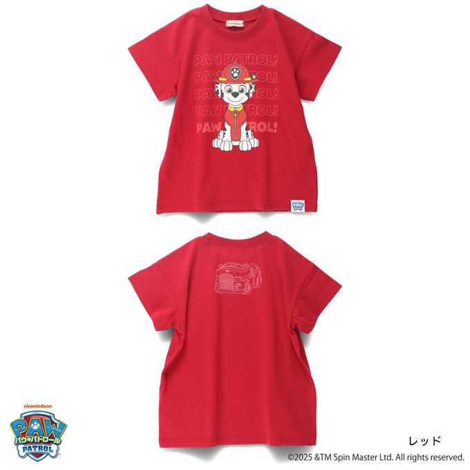 日本 BRANSHES - 限定聯名短袖上衣-卡通人物天天-粉紅