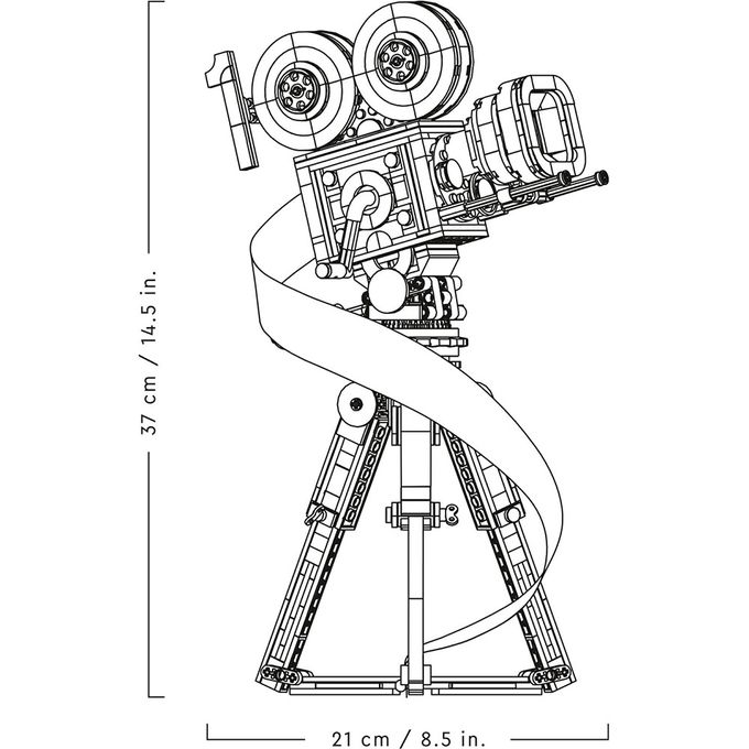 樂高 LEGO - LEGO樂高 LT43230 Disney Classic 迪士尼系列 Walt Disney Tribute Came