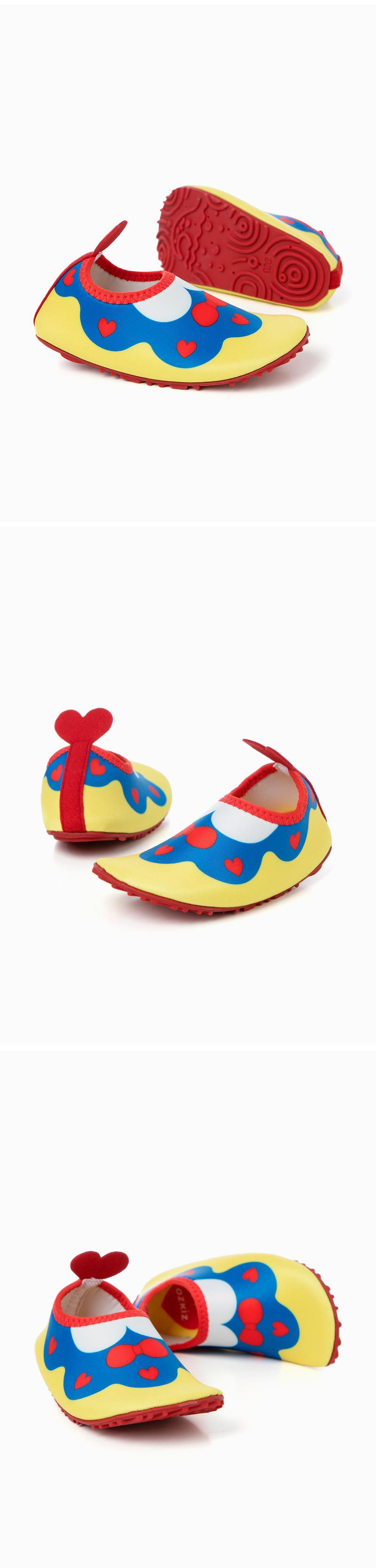 韓國 OZKIZ - 輕量/防滑兒童沙灘鞋/戲水鞋-公主造型