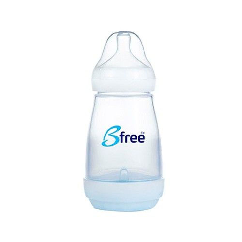 英國 Bfree 貝麗 - PP-EU 防脹氣奶瓶-附奶嘴 (stage 1-慢速/圓孔 [0個月新生兒])-260ml