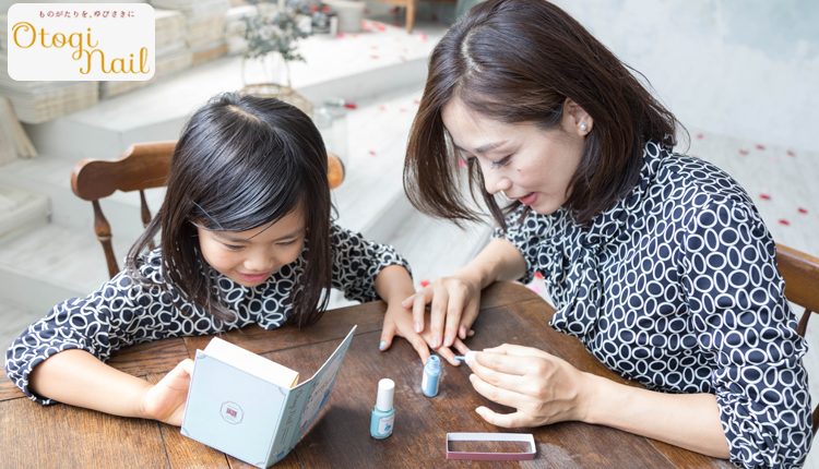 日本 Otogi Nail - 日本製 水洗可卸安全兒童指甲油-冰雪禮服-冰河藍-小盒裝(6mlx1支)