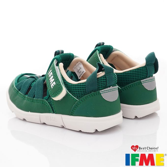 日本IFME - 水涼機能童鞋-IF30-341512綠(中小童段)-水涼鞋-綠