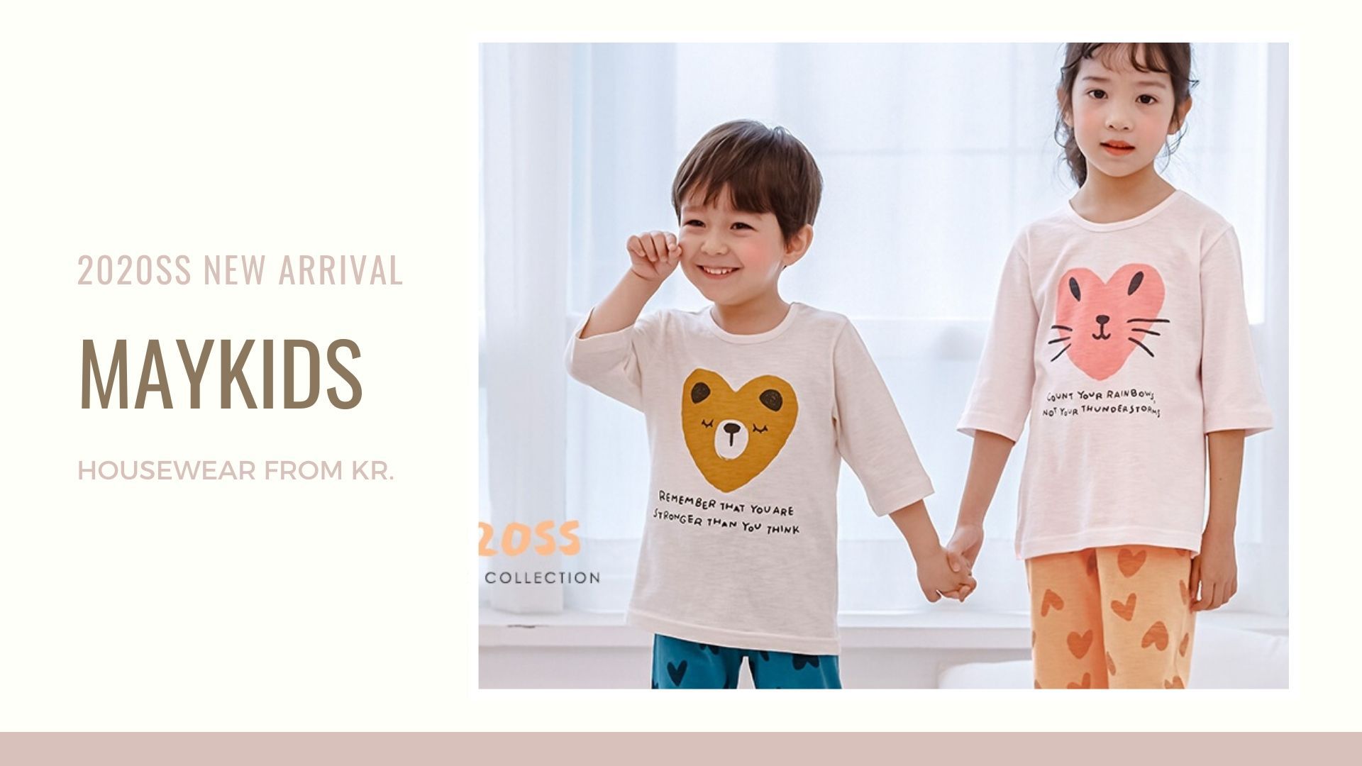 韓國 Maykids 七分袖新上市 ✭ 有機棉，透氣吸汗又安心！