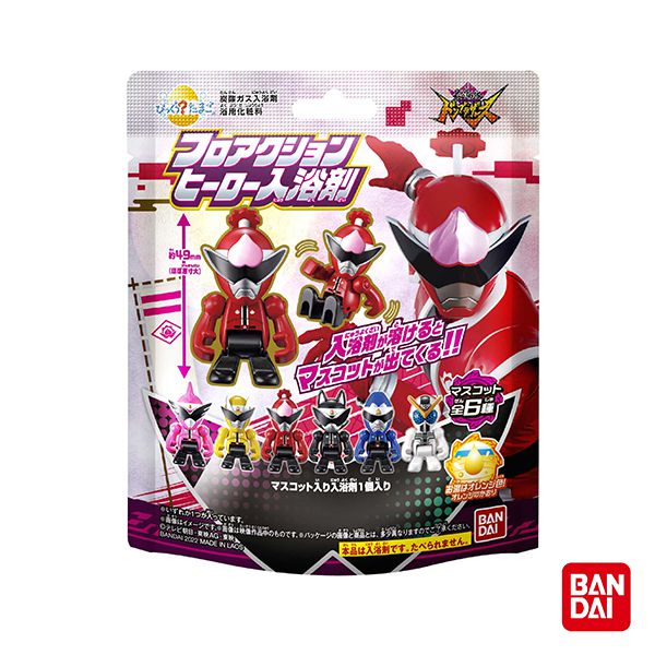 日本 BANDAI - 暴太郎戰隊DON BROTHERS入浴球(限量)-內含公仔1入(款式隨機)