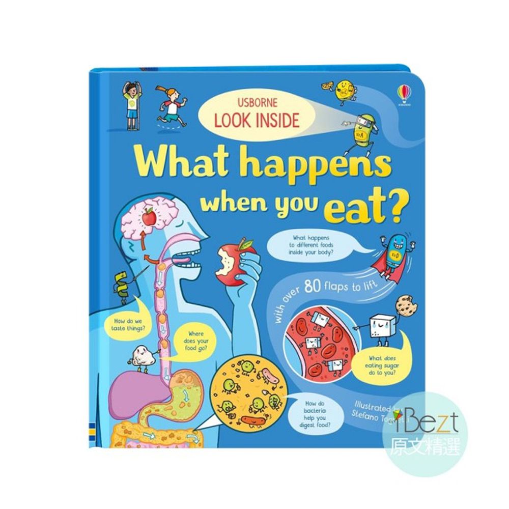 Usborne Look Inside What Happens When You Eat