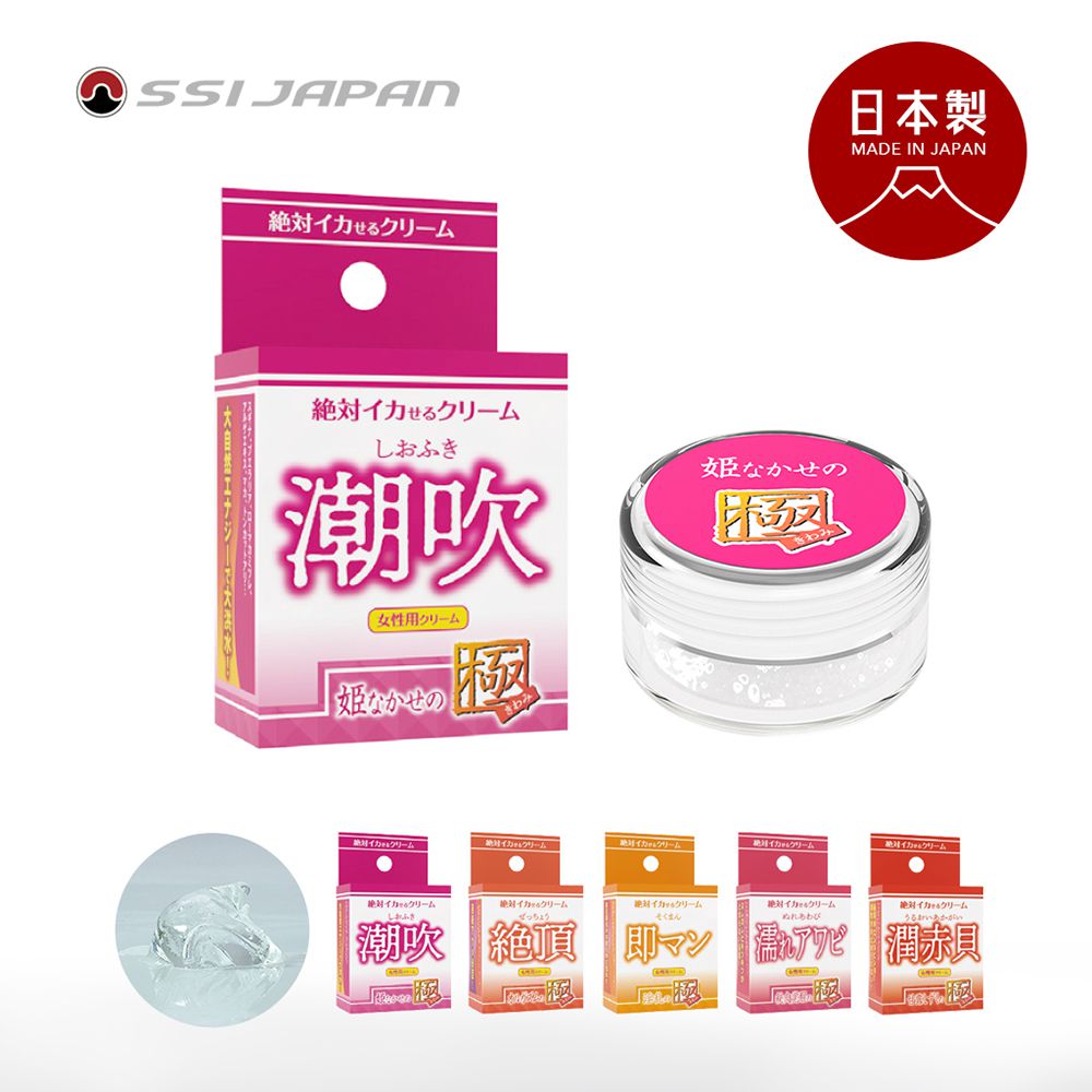 日本SSI JAPAN - 日製女用極樂催情潤滑凝膠-12g-潮吹淫姬款