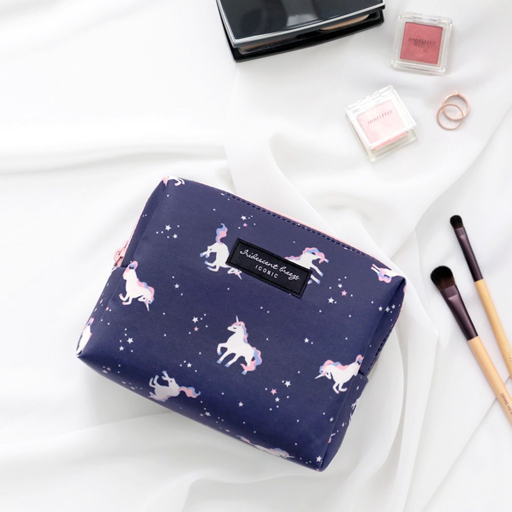 韓國 ICONIC - 防潑水立體化妝包-萌萌熊貓 (16X6X12cm)