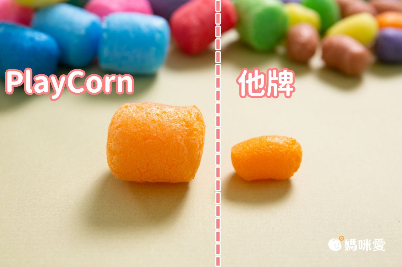 韓國 PLAYCORN - 玉米黏土補充包-彩色500顆