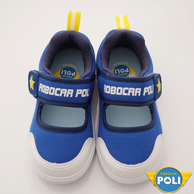 台灣製POLI室內鞋(中小童段)-室內鞋-藍