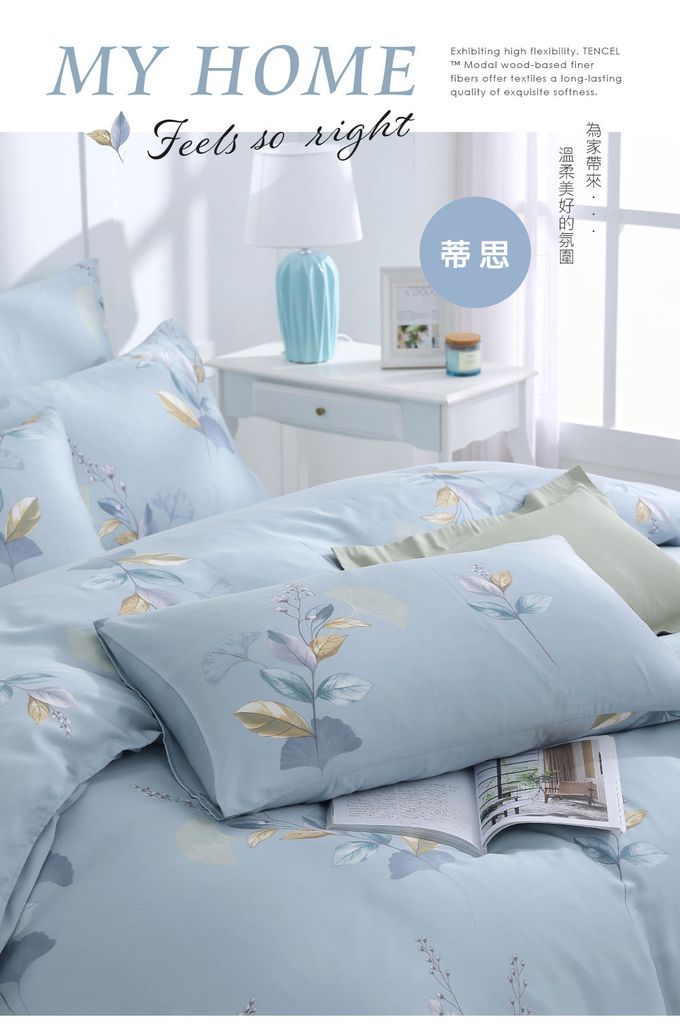 鴻宇 HongYew - 枕套2入 100%天絲萊賽爾-多款任選