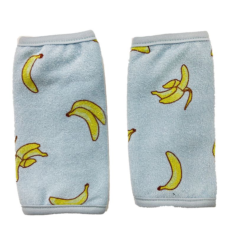 akachan honpo - 揹巾口水巾-淺藍色 (約23×17cm)