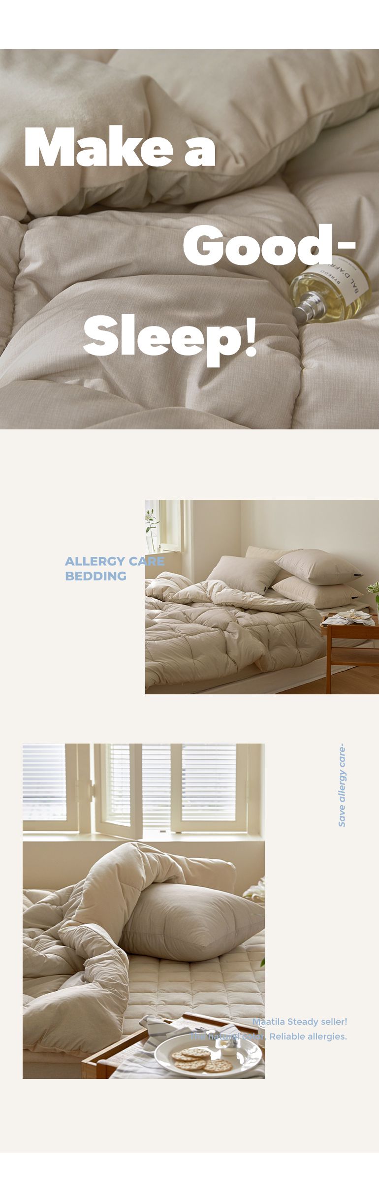 韓國 Maatila - 可水洗M2全方位抗菌防蟎棉被(冬被)-寧靜冬日