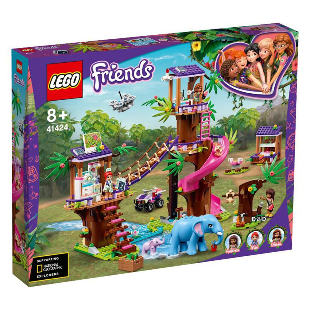 樂高 LEGO - 樂高積木 LEGO《 LT41424 》Friends 姊妹淘系列 - 叢林救援基地-648pcs