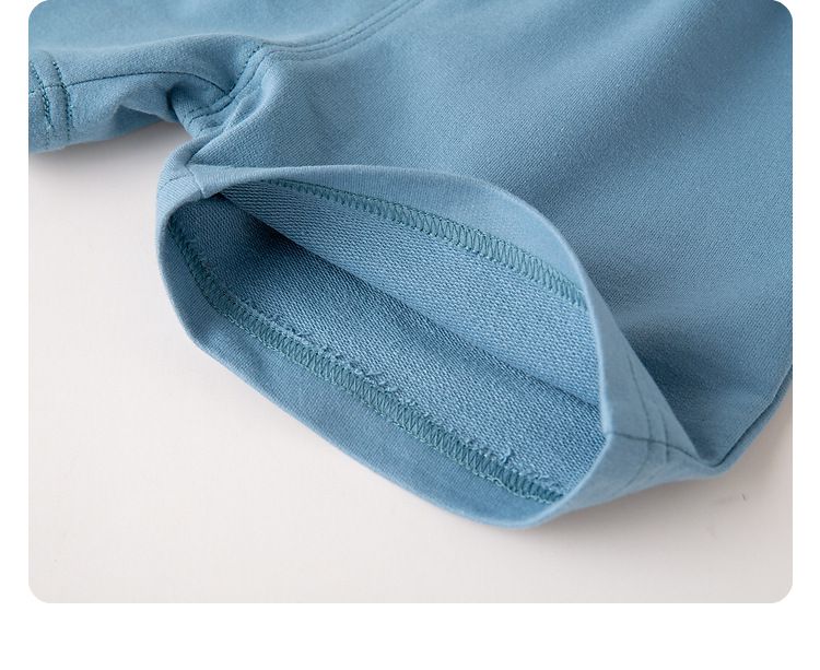 Q萌腰鬆緊短褲-小象-灰色