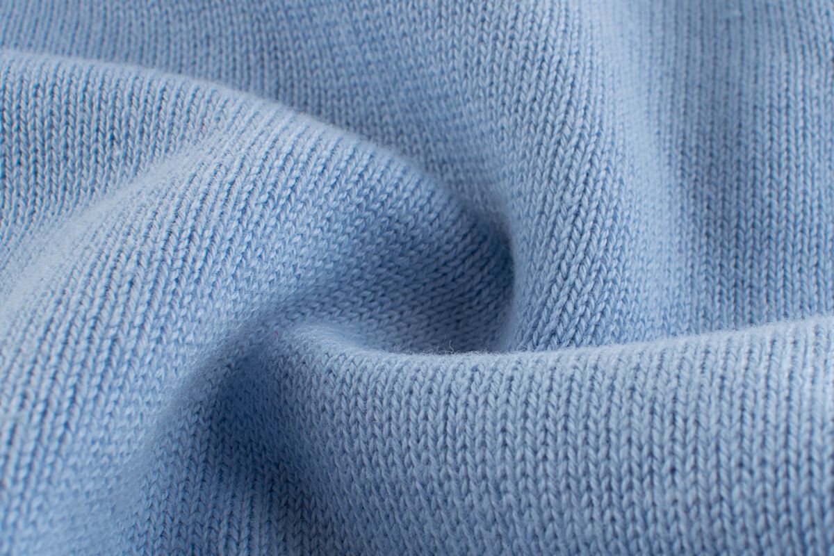 長袖針織套裝-學院風-藍色