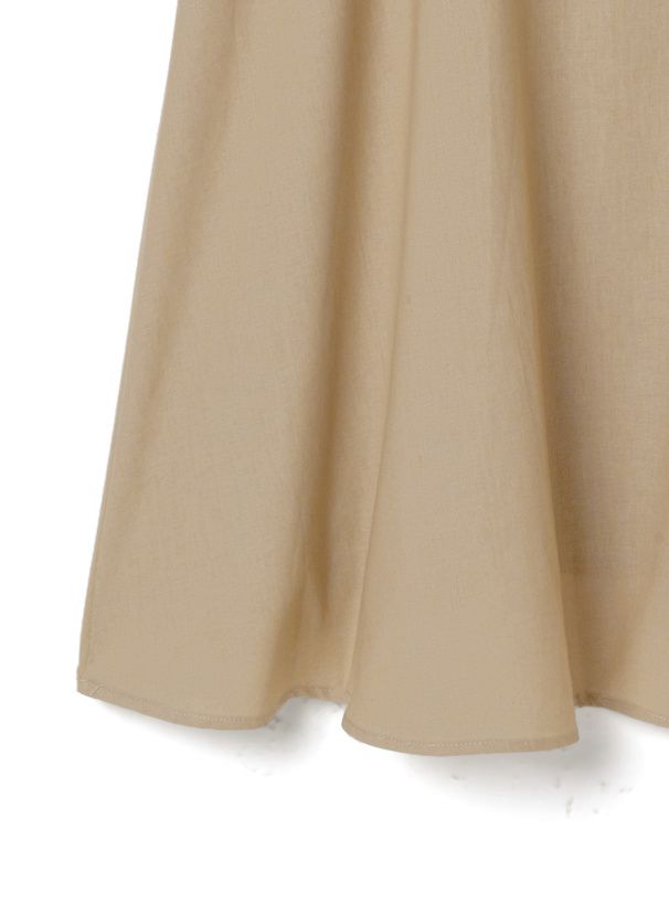 日本 GRL - 短袖上衣x休閒感垂墜吊帶裙2件組-奶茶棕 (F)