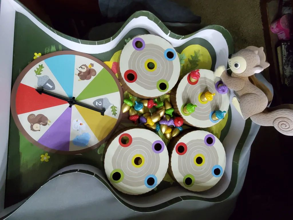 美國 Educational Insights - 小松鼠的橡果爭奪戰-(10週年紀念版)-3歲以上