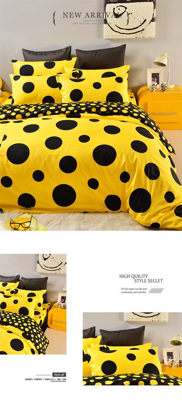 Pure One - 100%精梳棉加大床包被套四件組/台灣製-極光視覺 (床包*1_6x6.2尺/180x186cm+枕套*2_45x75cm+被套*1_180x210cm)