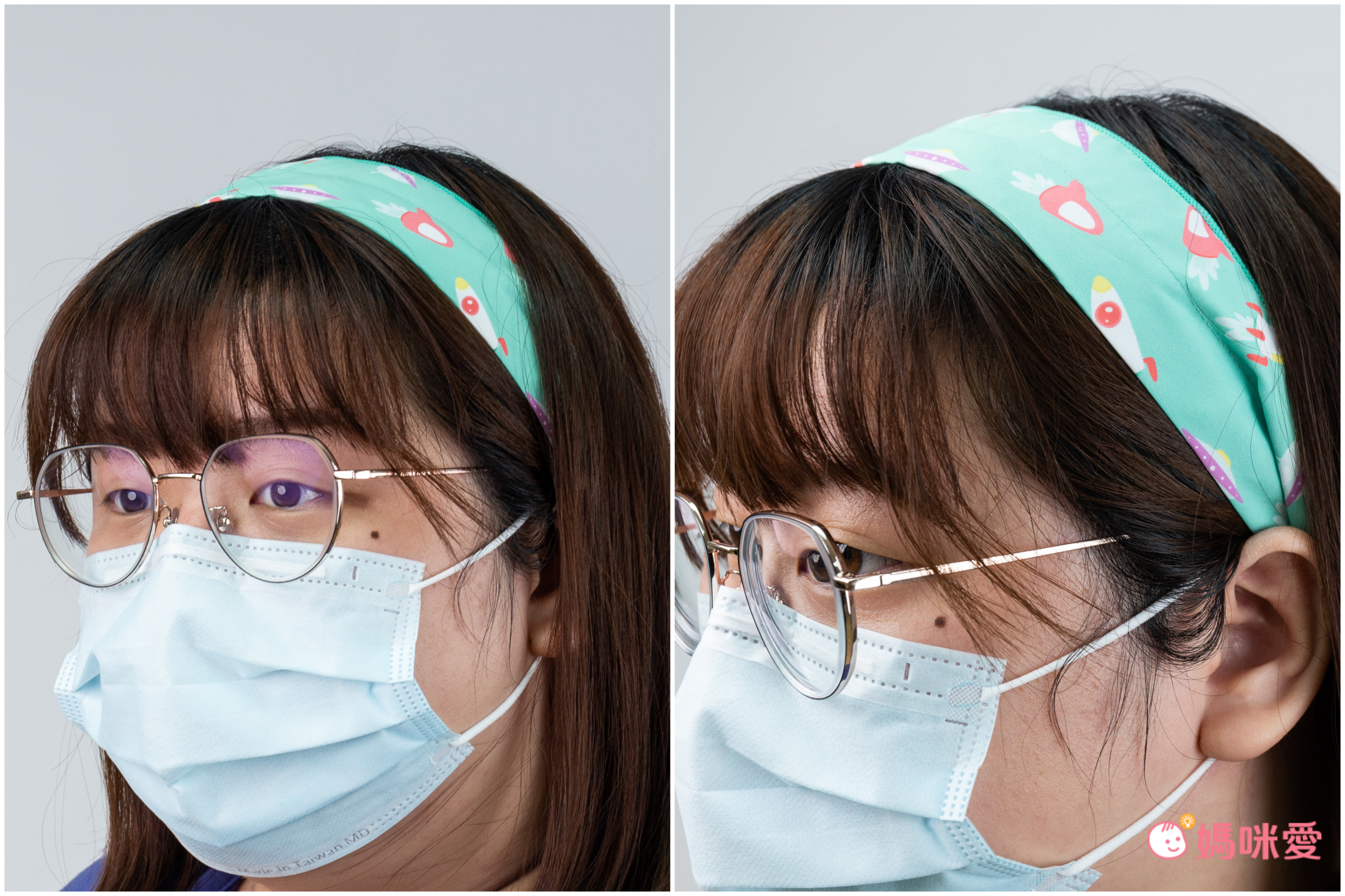 韓國 Snowhaus - 正韓製涼感降溫領巾/頭帶-三角西瓜-黃 (85x5cm)-兒童用