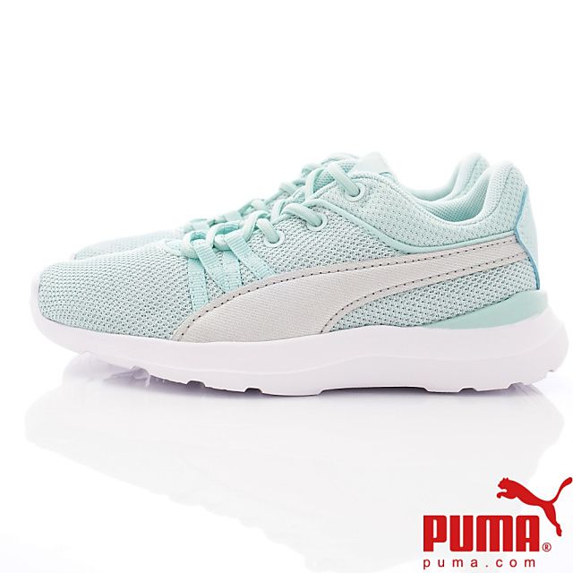 puma - 童鞋-輕量時尚運動鞋款(中小童段)-淺綠