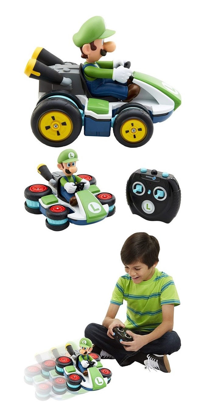 超級瑪利歐 - 路易吉迷你遙控賽車