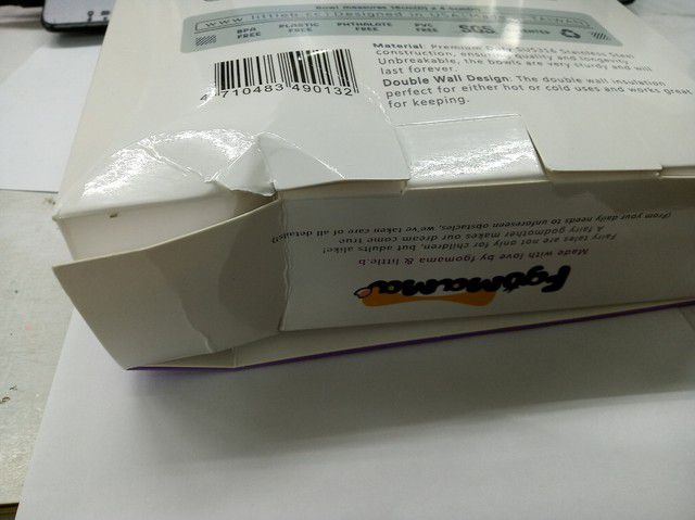 美國little.b - 316雙層不鏽鋼吸盤碗-福利品-精靈黃-(碗*1, 上蓋*1, 吸盤*1)