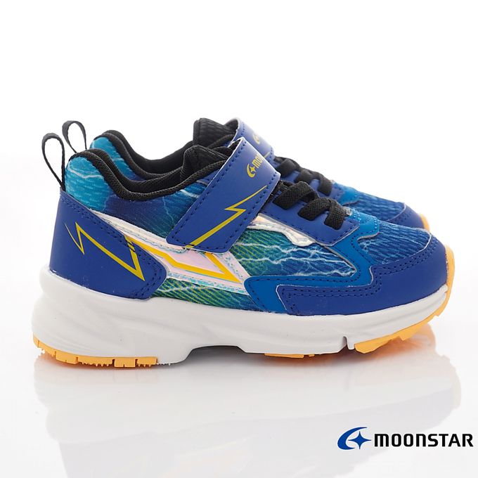 Moonstar日本月星 - 月星MSCN-3E競速運動款(中大童段)-運動鞋-藍