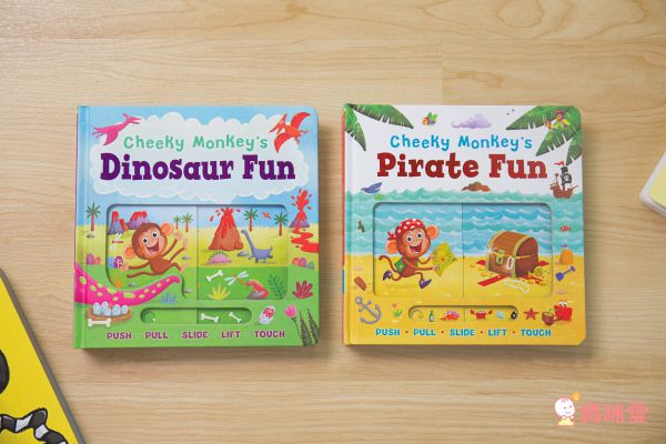 孩子超愛音效書單本160元❤ 1歲起英文遊戲操作書！玩到跟著節奏搖擺囉♫